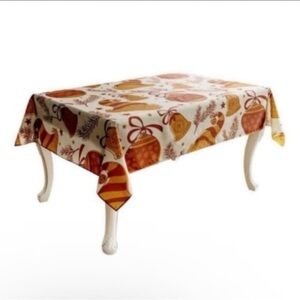 New Christmas Ornament Rectangle Table Cover